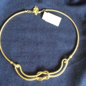 Gold color necklace